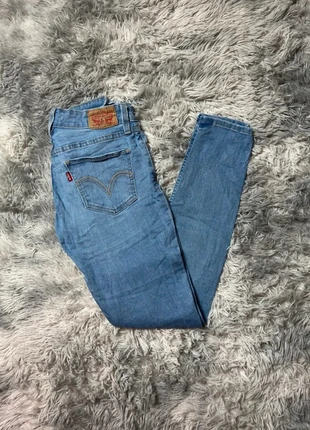 Jean Levi's 535 Super Skinny Bleu Clair W27 L30 Femme/Women JEA189, marca: Levi's, estado: Muy bueno, tamaño: S / 36 / 8, 16,00 €, 17,50 € Protección al comprador Pro incluida