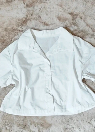 Chemise blanche, marca: Shein, estado: Novo sem etiquetas, tamanho: XS / 34 / 6, €8.00, €9.10 inclui Proteção do Comprador