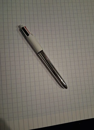 Stylo bic 4 couleurs argenté, brand: BIC, condition: Very good, €3.50, €4.38 includes Buyer Protection