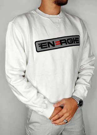 Pull blanc oversize Energie T.L, marque: Energie, état: Très bon état, taille: L, 12,00 €, 13,30 € Protection acheteurs (Pro) incluse