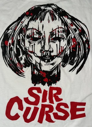 Sir Curse White Band T-Shirt (L) She Head UK Alternative Rock Official, brand: Sir Curse, condition: Very good, size: L, £15.00, £16.45 includes Buyer Protection Pro