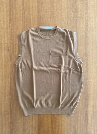Gilet Zara marrone in maglia leggera, marca: Zara, estado: Novo sem etiquetas, tamanho: M, €10.00, €11.20 inclui Proteção do Comprador