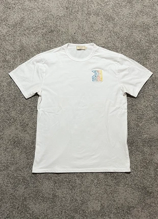 T-shirt Maison Kitsuné brodé blanc - M, marca: Maison Kitsuné, estado: Muito bom, tamanho: M, €18.00, €19.60 inclui Proteção do Comprador