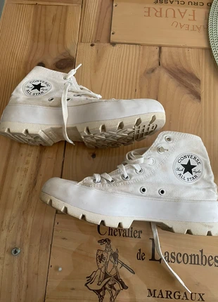 Chuck Taylor lugged high, marca: Converse x Chuck Taylor, estado: Bueno, tamaño: 37, 9,00 €, 10,15 € Protección al comprador incluida