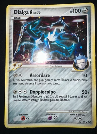 Pokèmon Ita Dialga holo, merk: Pokémon, staat: Heel goed, € 8,50, € 9,63 inclusief Kopersbescherming