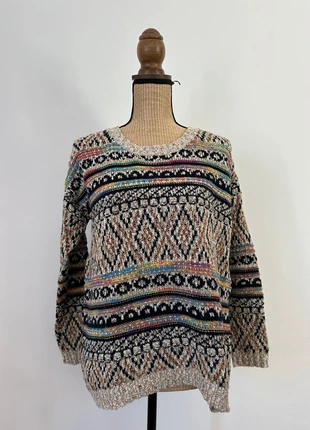 Pull Asos à motifs ethniques – très bon état - taille S/M, marque: ASOS, état: Très bon état, taille: S / 36 / 8, 15,00 €, 16,45 € Protection acheteurs incluse