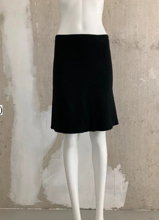 90's Archive Fleece Wool Skirt, merk: Ann Demeulemeester, staat: Heel goed, maat: S / 36 / 8, € 125,00, € 131,95 inclusief Kopersbescherming