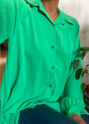 Belle chemise plissée 💚, condizioni: Nuovo senza cartellino, taglia: S / IT 40 / EU 36, €12.00, €13.30 include la Protezione acquisti