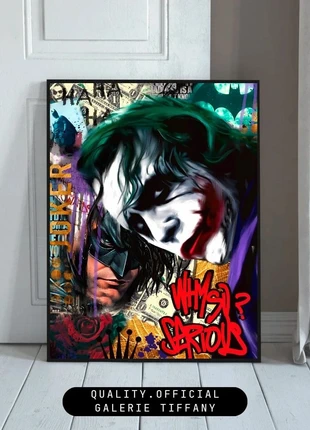 Affiche – Joker Why So Serious A3, brand: Joker, condition: Very good, €10.00, €11.20 includes Buyer Protection Pro