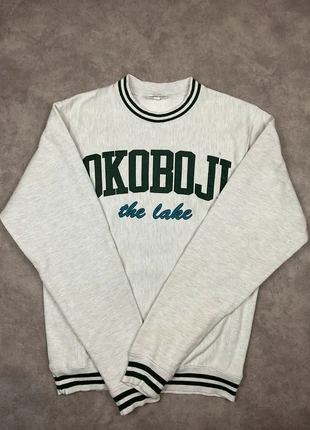 Sweat Vintage Champion Okoboji The Lake gris col rond taille XS pour hommes, marque: Champion, état: Bon état, taille: XS, 2,00 €, 2,80 € Protection acheteurs incluse