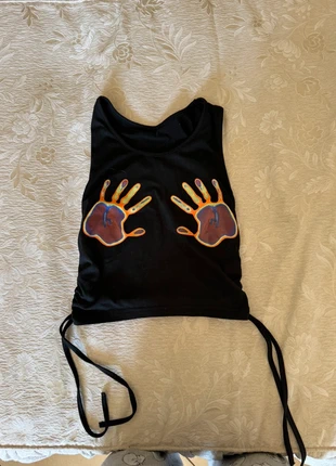 Top Rave Fluo, brand: Shein, condizioni: Ottime, taglia: XS / IT 38 / EU 34, €4.00, €4.90 include la Protezione acquisti