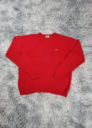 90’s Vintage Red Lacoste Crewneck Sweater L, marque: Lacoste, état: Bon état, taille: L, 23,00 €, 24,85 € Protection acheteurs (Pro) incluse