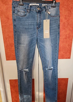 Jean troué, brand: Vs. Miss, condizioni: Nuovo con cartellino, taglia: L / IT 44 / EU 40, €8.00, €9.10 include la Protezione acquisti