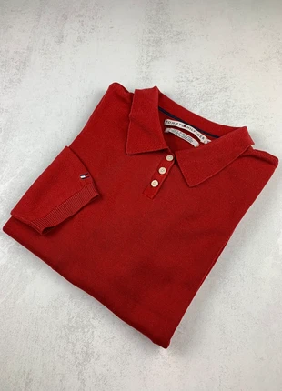 Pull polo Tommy Hilfiger femme taille XL rouge - tf803, brand: Tommy Hilfiger, condition: Good, size: XL / 42 / 14, €14.00, €15.40 includes Buyer Protection