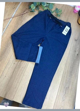 jean femme neuf pantalon marine femme taille M taille 38 pantalon elastique, brand: Boutique Parisienne, condition: New with tags, size: M / 38 / 10, €20.00, €21.70 includes Buyer Protection Pro