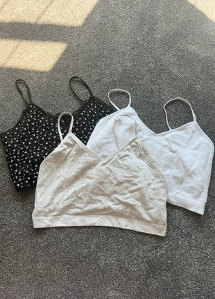 Pack of 3 Primark crop tops, brand: Primark, condition: New without tags, size: L / UK 16-18, £6.00, £7.00 includes Buyer Protection