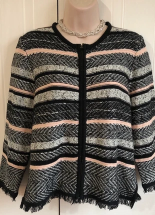 Marks & Spencer Zip Cardigan Size 14, brand: Marks & Spencer, condition: Very good, size: M / UK 12-14, £15.00, £16.45 includes Buyer Protection