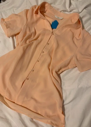 Light Coral Flowy Blouse, brand: Marks & Spencer, condition: New without tags, size: M / 10, £3.00, £3.85 includes Buyer Protection