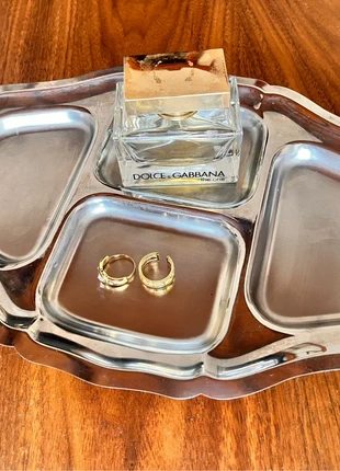 Vintage Mid-century Stainless Steel Serving Tray, marca: Vintage Boutique, estado: Muito bom, €25.00, €26.95 inclui Proteção do Comprador