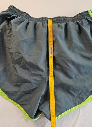 NIKE Dri-Fit Laufshorts Herren | Gr. L | Grau/Neongrün/Türkis | Innenhose | 037, marque: Nike, état: Très bon état, 12,00 €, 13,30 € Protection acheteurs incluse