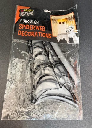 Halloween spider-Web decorations., brand: halloween decorations, condition: New with tags, £1.25, £2.01 includes Buyer Protection