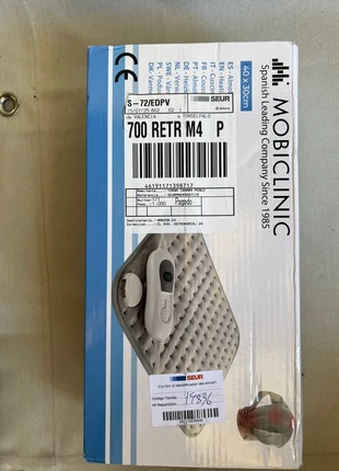 Mobiclinic, Heated Cushion, Heated Blanket, 3 Heat Levels, marca: Mobiclinic, estado: Novo sem etiquetas, €20.00, €21.70 inclui Proteção do Comprador