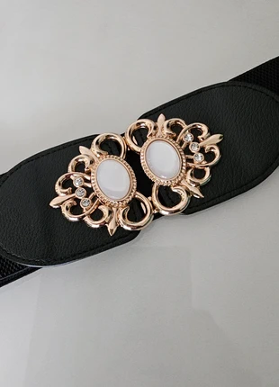 Neuwertiger Eyecatcher Stretch Gürtel 🌹 love black belt, marque: MustHave, état: Très bon état, taille: Ajustable, 7,00 €, 8,05 € Protection acheteurs incluse