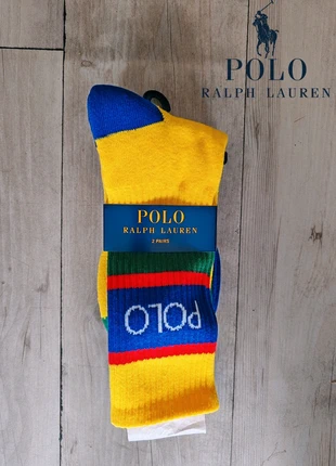 Polo Ralph Lauren Chaussettes (x2) Multicolore en Coton, brand: Polo Ralph Lauren, condition: New with tags, size: One size, €37.99, €40.59 includes Buyer Protection