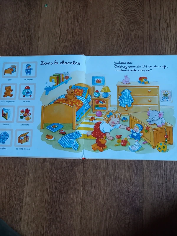 Grand livre l'imagier de Juliette - photo numéro 2