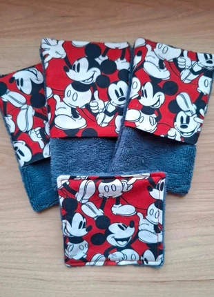Débarbouillette / lingette Mickey, merk: laau_créations, staat: Nieuw met prijskaartje, € 7,00, € 8,05 inclusief Kopersbescherming