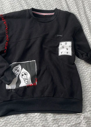 gothic/ alternative sweatshirt, brand: Alternative, condition: Very good, size: S / 8, £11.00, £12.25 includes Buyer Protection