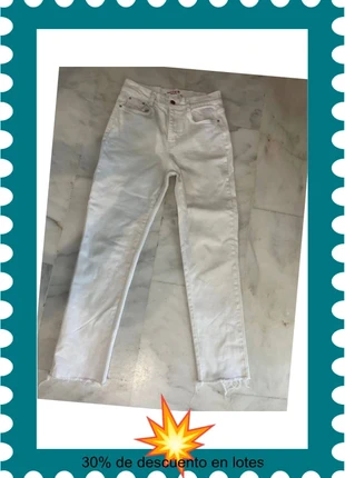 jean blanco de mujer Jennifer talla 33, merk: Jennifer, staat: Heel goed, maat: S / 36 / 8, € 5,00, € 5,95 inclusief Kopersbescherming