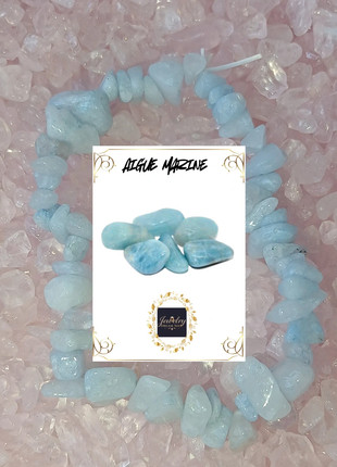 Bracelet en Aigue Marine, brand: Natural, condizioni: Ottime, €3.45, €4.32 include la Protezione acquisti Pro