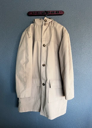 Parka beige boutonnée doublée polaire, marca: Vintage Dressing, estado: Muy bueno, tamaño: M, 26,95 €, 29,00 € Protección al comprador incluida