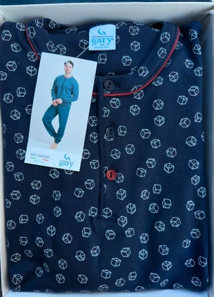 Pigiama uomo caldo cotone piyama homme pajamas man boy heren pyjama Herrenpyjamas Warmer Herren, marke: Gary, zustand: Neu, mit Etikett, größe: L, 30,00 €, 32,20 € inklusive Vinted-Käuferschutz