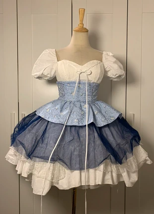 Elegant Fairycore Lolita Dress 005, brand: Lolita, condizioni: Ottime, taglia: Taglia unica, €49.99, €53.19 include la Protezione acquisti