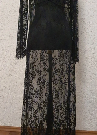 Gothik Y2K spitzen transparentes Coquette Kleid dark Grunge witchy, merk: COQUETTE, staat: Heel goed, maat: M / 38 / 10, € 28,00, € 30,10 inclusief Kopersbescherming