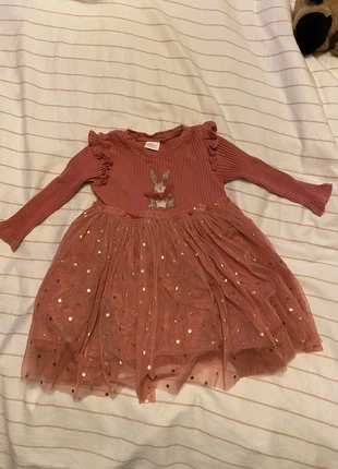 Baby girl bunny dress, brand: Next, condition: Very good, size: 9-12 months / 74 cm, £2.00, £2.46 includes Buyer Protection