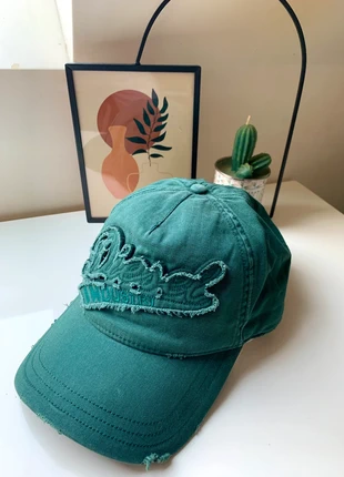 Casquette Diesel verte Y2K, merk: Diesel, staat: Nieuw zonder prijskaartje, maat: Universele maat, € 45,00, € 47,95 inclusief Kopersbescherming