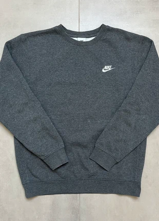 Pull/Sweat/Crewneck col rond Nike gris foncé logo brodé Swoosh blanc - Taille S, marque: Nike, état: Très bon état, taille: S, 25,00 €, 26,95 € Protection acheteurs incluse