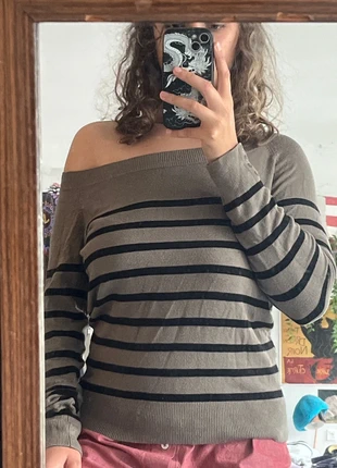 Marinière kaki, marque: Grain de Malice, état: Très bon état, taille: M / 38 / 10, 6,00 €, 7,00 € Protection acheteurs incluse