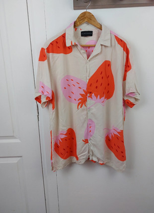 Chemise Hawaï fruits taille L, marque: Vintage Dressing, état: Très bon état, taille: L, 4,90 €, 5,85 € Protection acheteurs (Pro) incluse