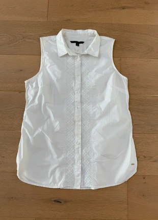 Chemise sans manches / Tommy Hilfiger / taille L / blanc, marque: Tommy Hilfiger, état: Très bon état, taille: L / 40 / 12, 10,00 €, 11,20 € Protection acheteurs incluse