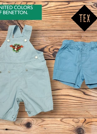 Benetton Tigger Baby Short Overalls + TEX Shorts Lot. Size 6/9 Months., marque: United Colors of Benetton, état: Très bon état, taille: 6-9 mois / 68 cm, 8,00 €, 9,10 € Protection acheteurs incluse