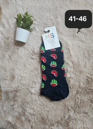 Socquettes neuves 41-46 Happy Socks pastèque, brand: Happy Socks, condizioni: Ottime, taglia: M | 43–46, €8.50, €9.63 include la Protezione acquisti Pro