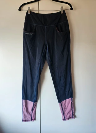 Harcour Equestrian Pink Navy Horse Riding Leggings Tights + Pockets Activewear Size 36 UK 8, brand: Harcour, condition: Good, size: S / 8, £8.00, £9.10 includes Buyer Protection