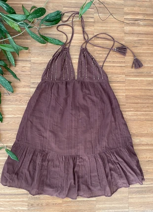 Boho-Sommerkleid, merk: Pull & Bear, staat: Heel goed, maat: S / 36 / 8, € 12,00, € 13,30 inclusief Kopersbescherming