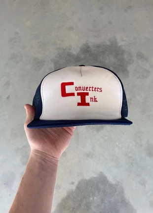 Vintage Converters Ink 80s Trucker Hat, merk: Vintage, staat: Goed, maat: Universele maat, € 9,95, € 11,15 inclusief Kopersbescherming Pro