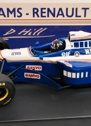 Minichamps 1/18 formule F 1 Williams Renault D. hill
Voiture Beaucoup de modèles dans ma boutique, brand: Minichamps, condition: Very good, €55.00, €58.45 includes Buyer Protection Pro