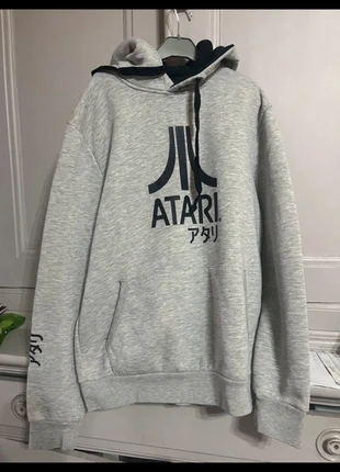 Pull sweat gris Atari T36, brand: Atari, condizioni: Ottime, taglia: S, €10.00, €11.20 include la Protezione acquisti